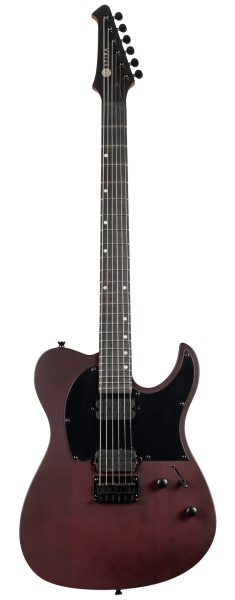 Spira T-400 MWR - winered - Locking Tuner - Roasted Maple Neck